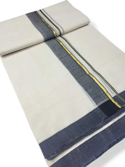 Kerala Balaramapuram Pure Cotton Handloom Mundu/Dhoti