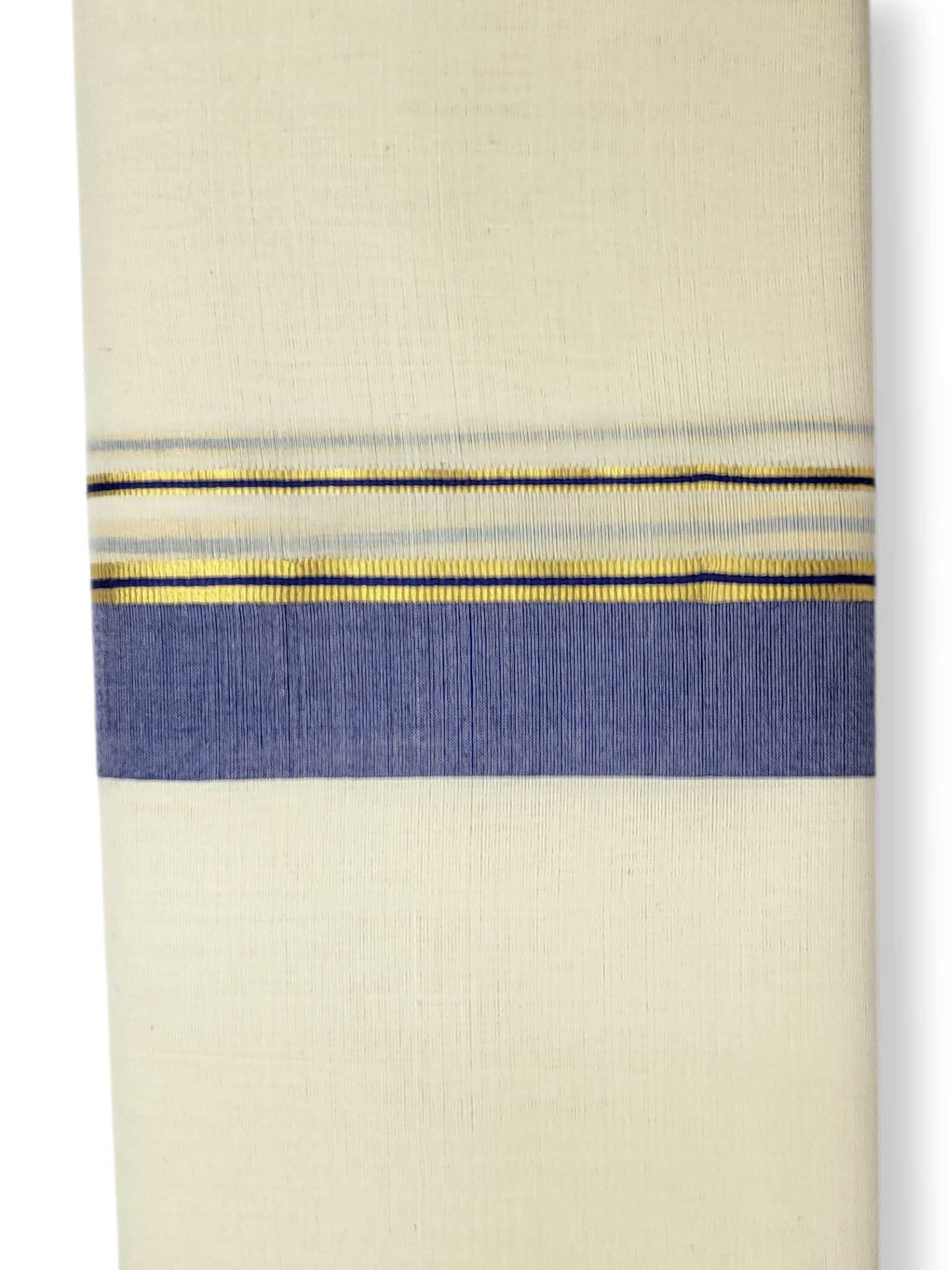 Kerala Balaramapuram Pure Cotton Handloom Mundu/Dhoti