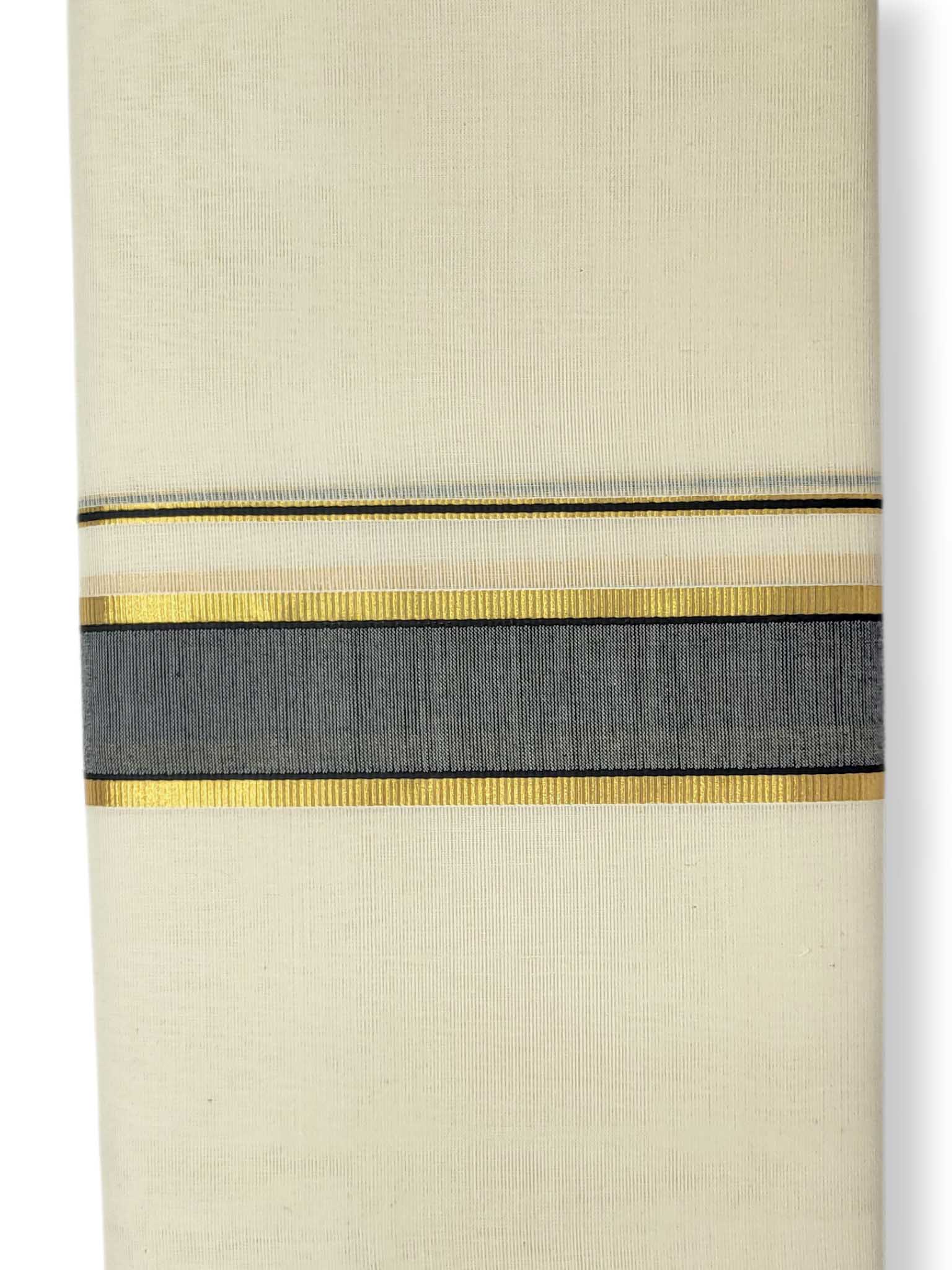 Kerala Balaramapuram Pure Cotton Handloom Mundu/Dhoti