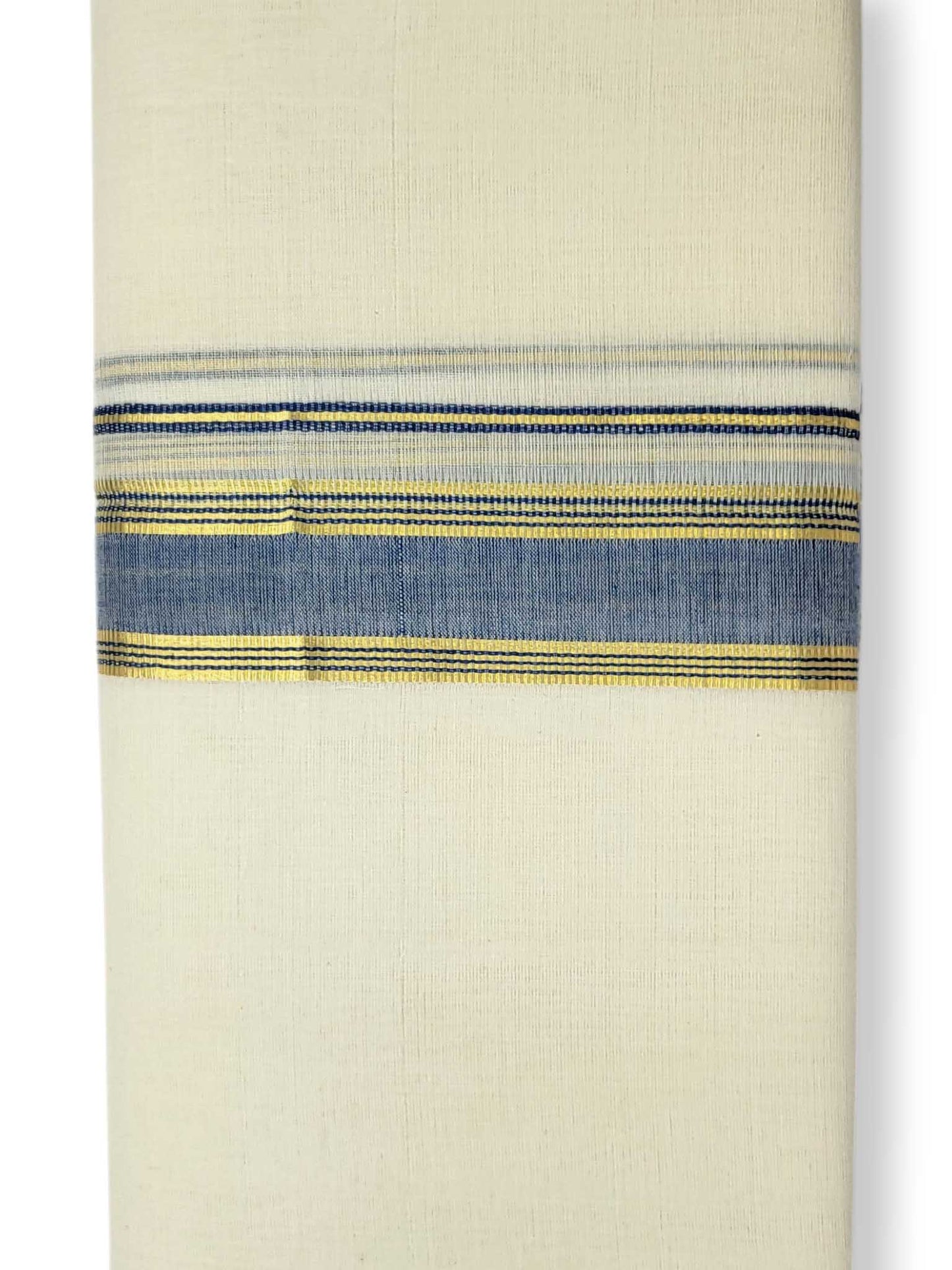 Kerala Balaramapuram Pure Cotton Handloom Mundu/Dhoti