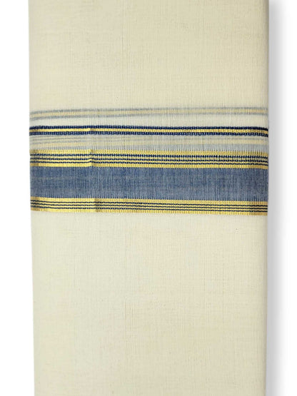 Kerala Balaramapuram Pure Cotton Handloom Mundu/Dhoti