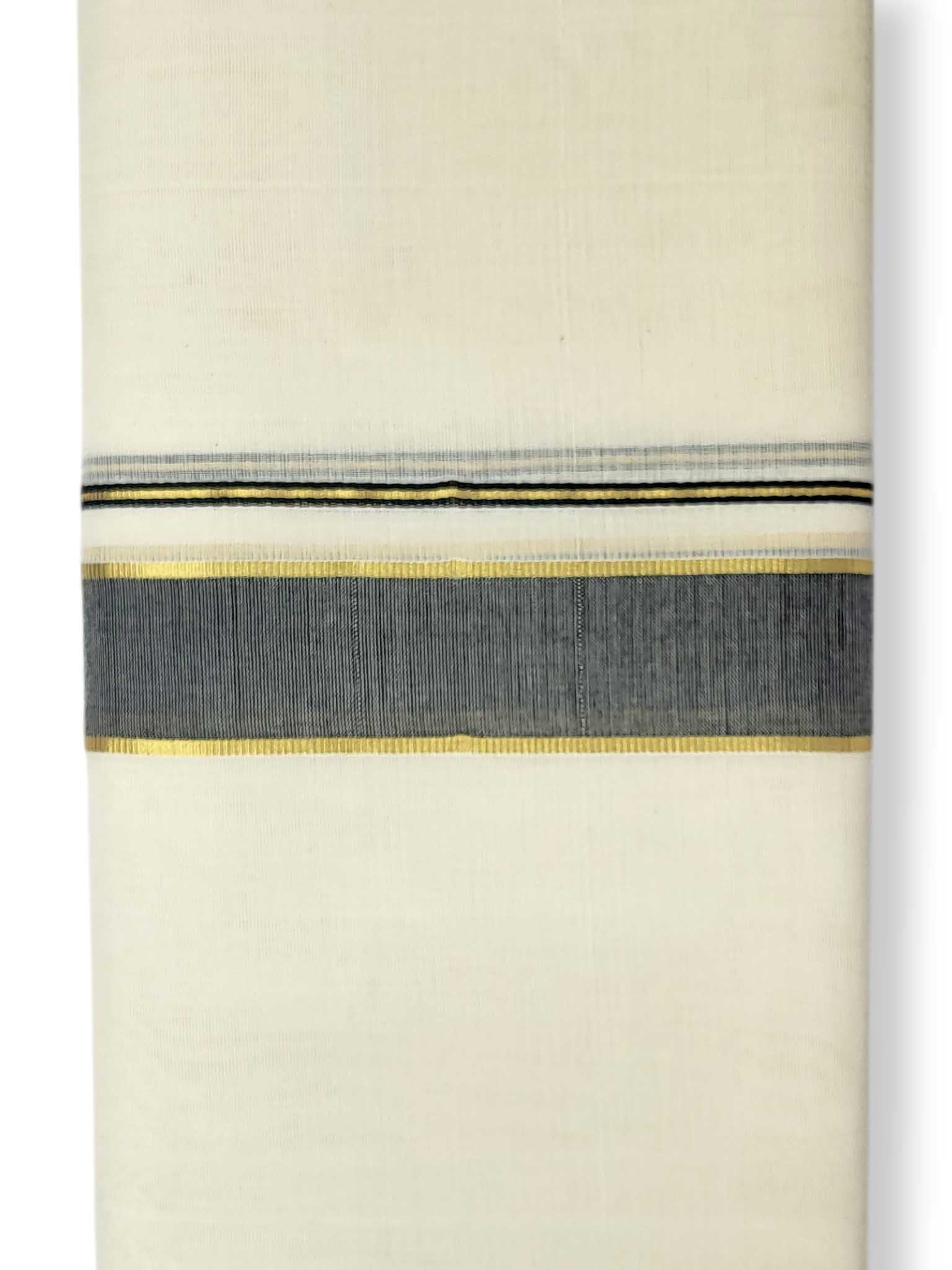 Kerala Balaramapuram Pure Cotton Handloom Mundu/Dhoti