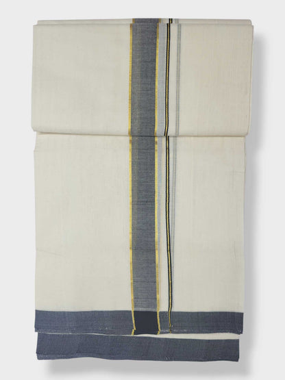 Kerala Balaramapuram Pure Cotton Handloom Mundu/Dhoti
