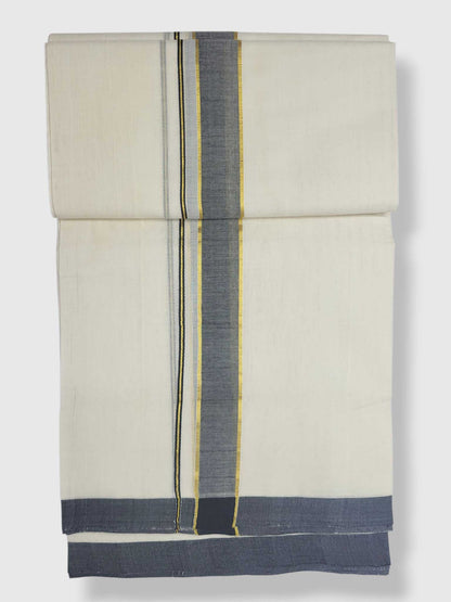 Kerala Balaramapuram Pure Cotton Handloom Mundu/Dhoti