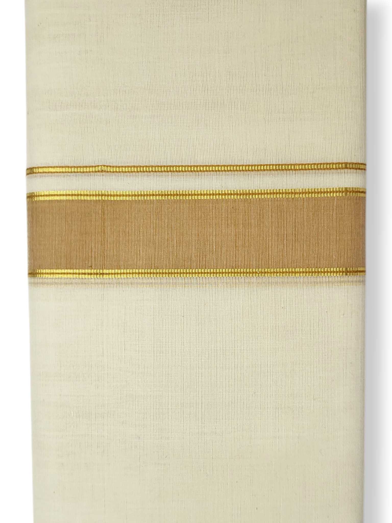 Kerala Balaramapuram Pure Cotton Handloom Mundu/Dhoti