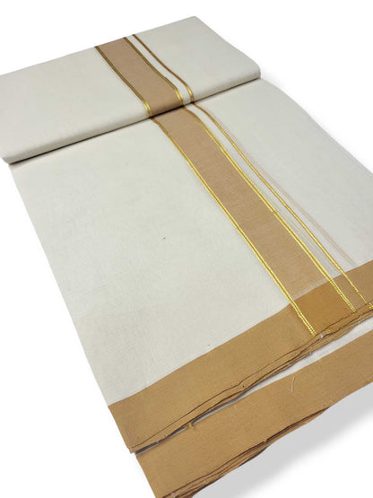 Kerala Balaramapuram Pure Cotton Handloom Mundu/Dhoti