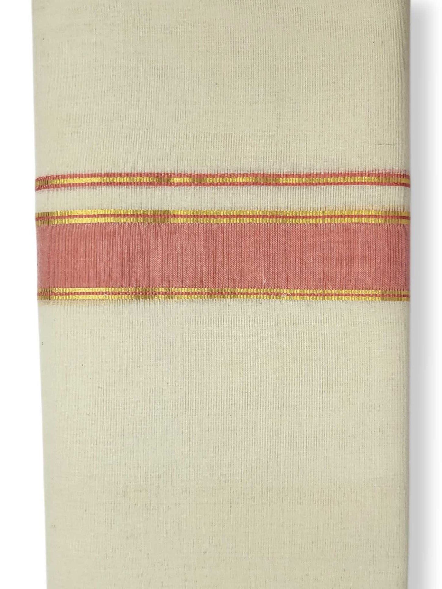 Kerala Balaramapuram Pure Cotton Handloom Mundu/Dhoti