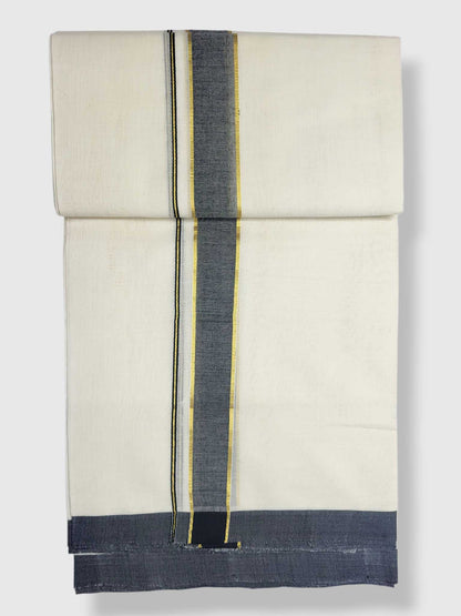 Kerala Balaramapuram Pure Cotton Handloom Mundu/Dhoti