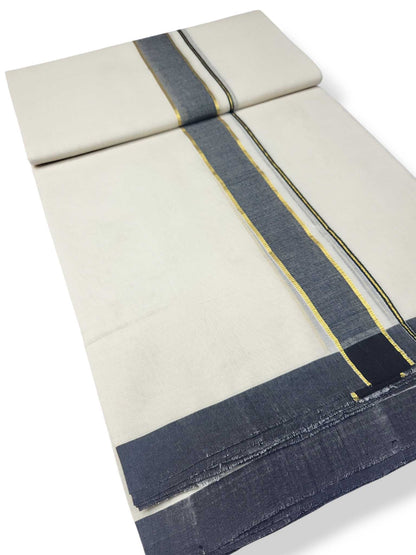 Kerala Balaramapuram Pure Cotton Handloom Mundu/Dhoti
