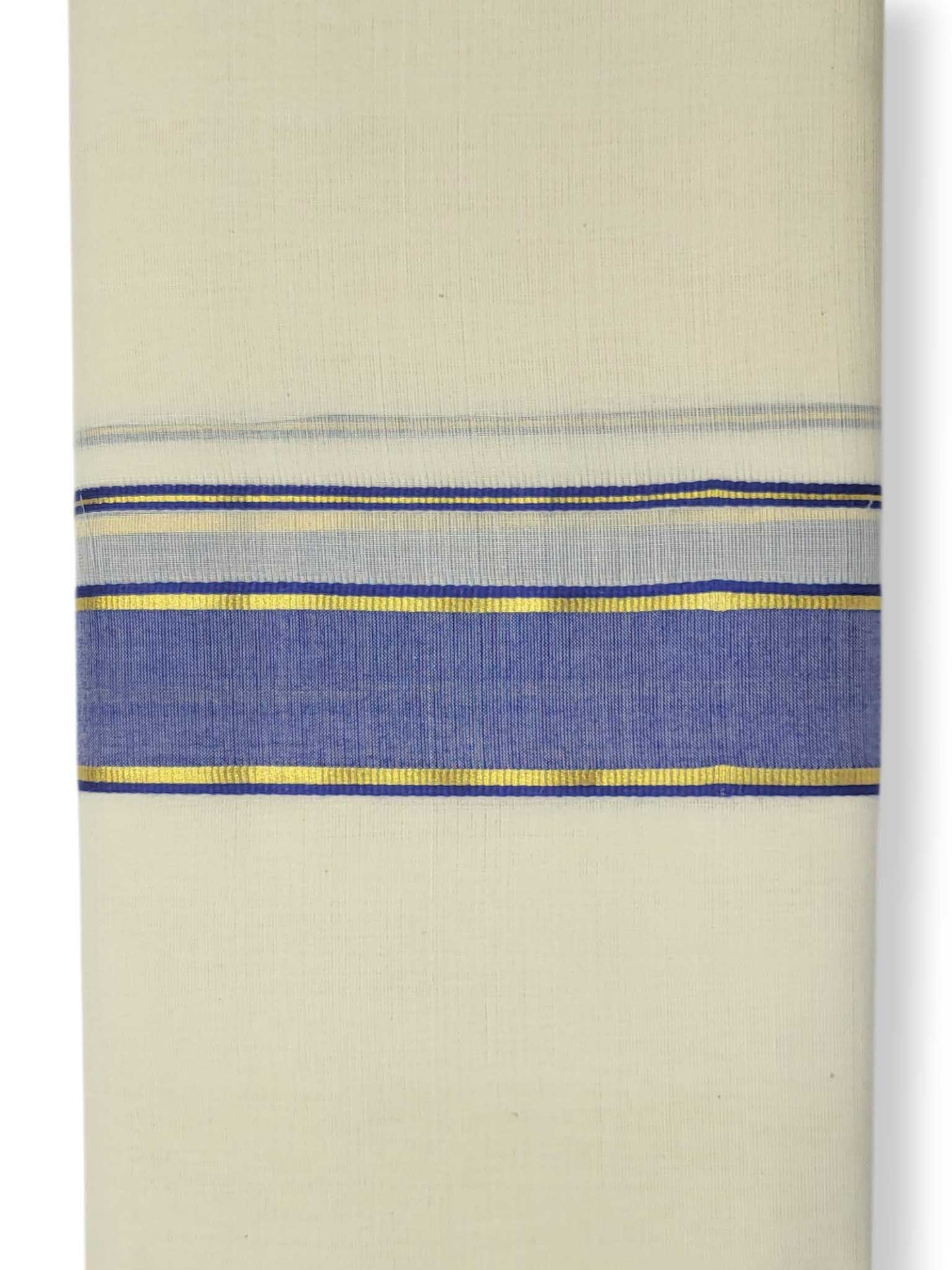 Kerala Balaramapuram Pure Cotton Handloom Mundu/Dhoti