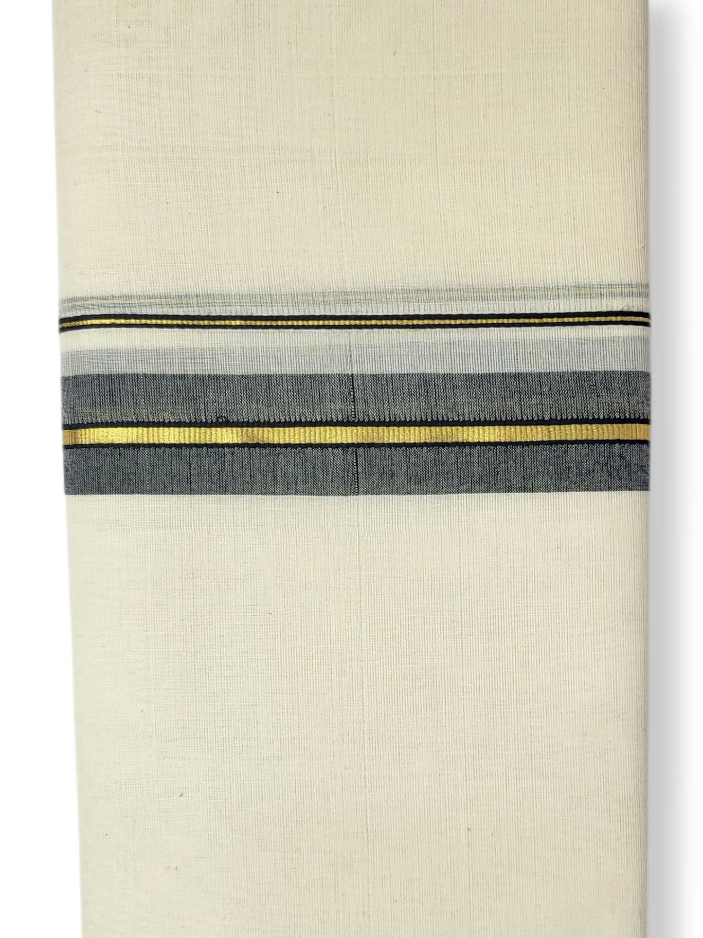 Kerala Balaramapuram Pure Cotton Handloom Mundu/Dhoti
