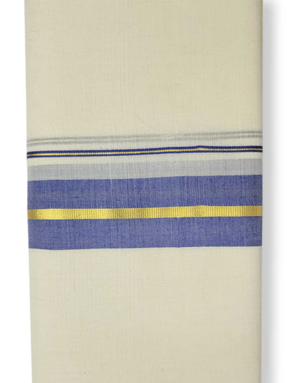 Kerala Balaramapuram Pure Cotton Handloom Mundu/Dhoti