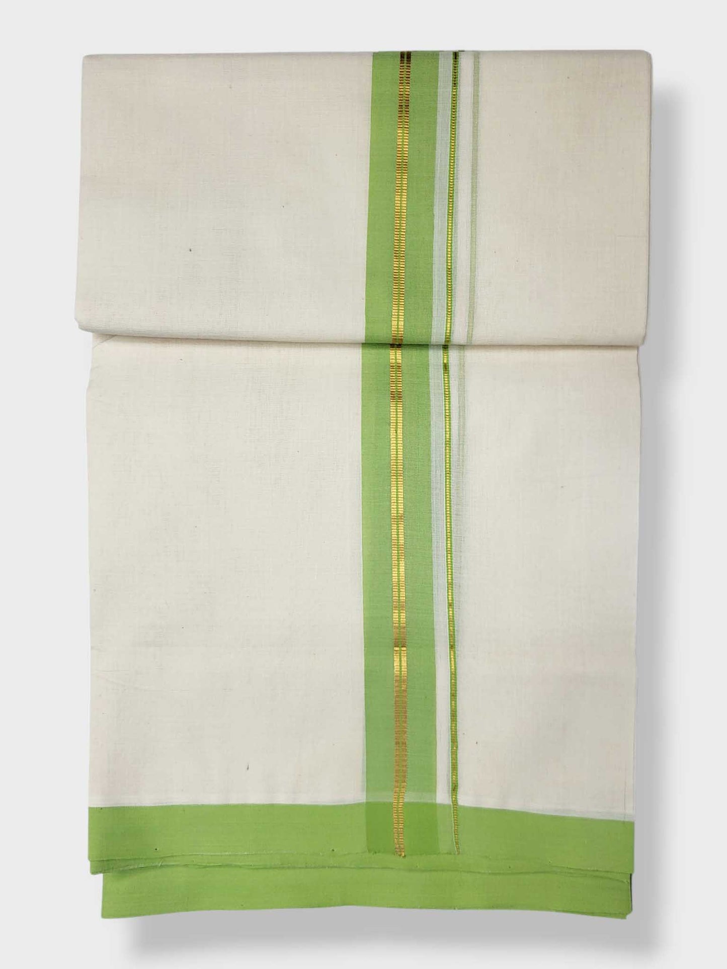 Kerala Balaramapuram Pure Cotton Handloom Mundu/Dhoti
