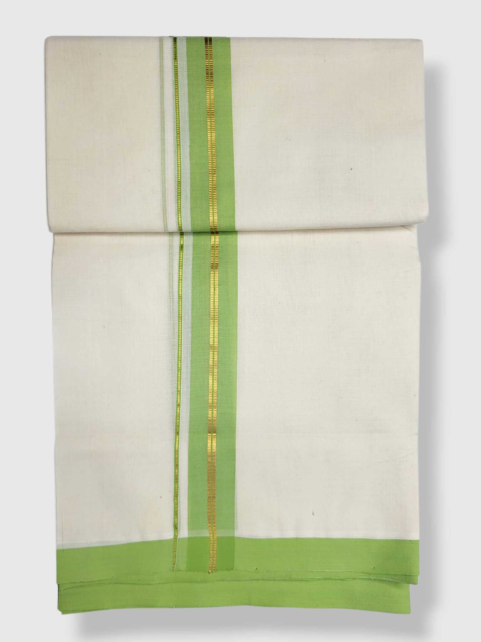 Kerala Balaramapuram Pure Cotton Handloom Mundu/Dhoti