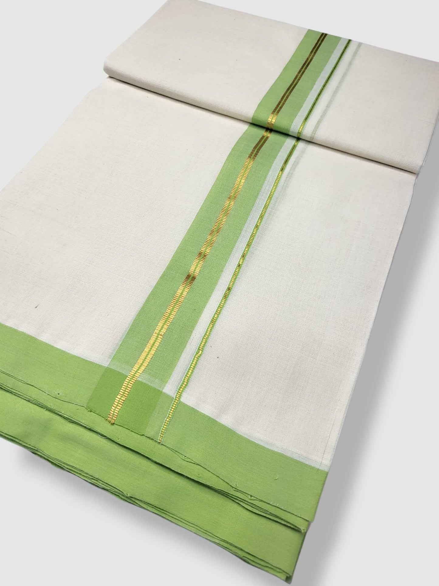 Kerala Balaramapuram Pure Cotton Handloom Mundu/Dhoti