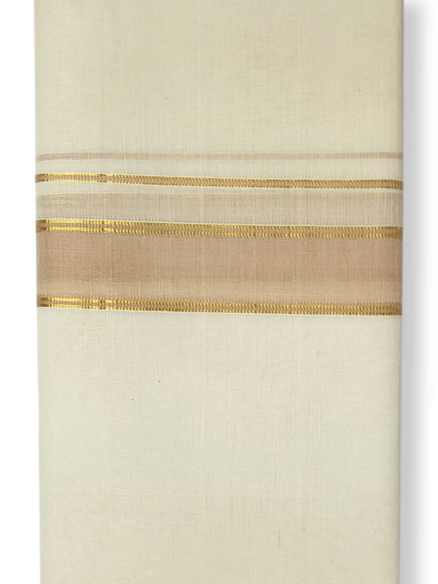 Kerala Balaramapuram Pure Cotton Handloom Mundu/Dhoti