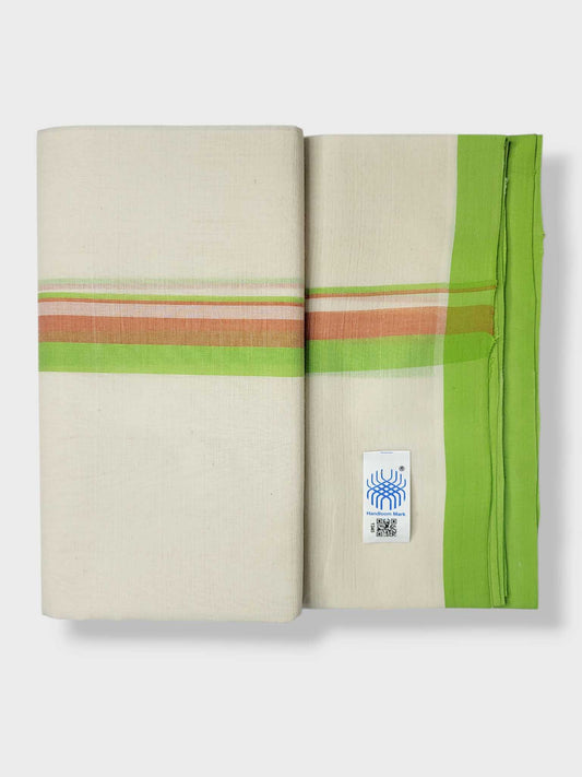 Kerala Balaramapuram Pure Cotton Handloom Mundu/Dhoti