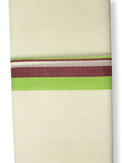 Kerala Balaramapuram Pure Cotton Handloom Mundu/Dhoti