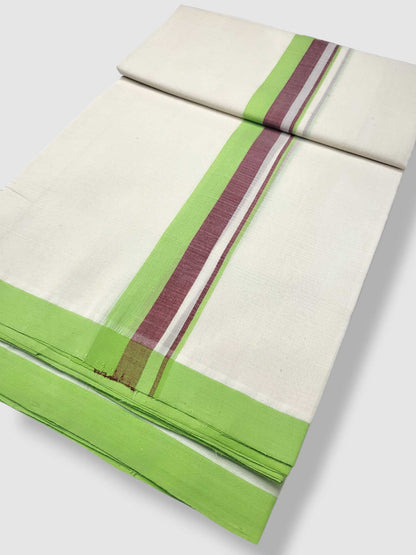 Kerala Balaramapuram Pure Cotton Handloom Mundu/Dhoti
