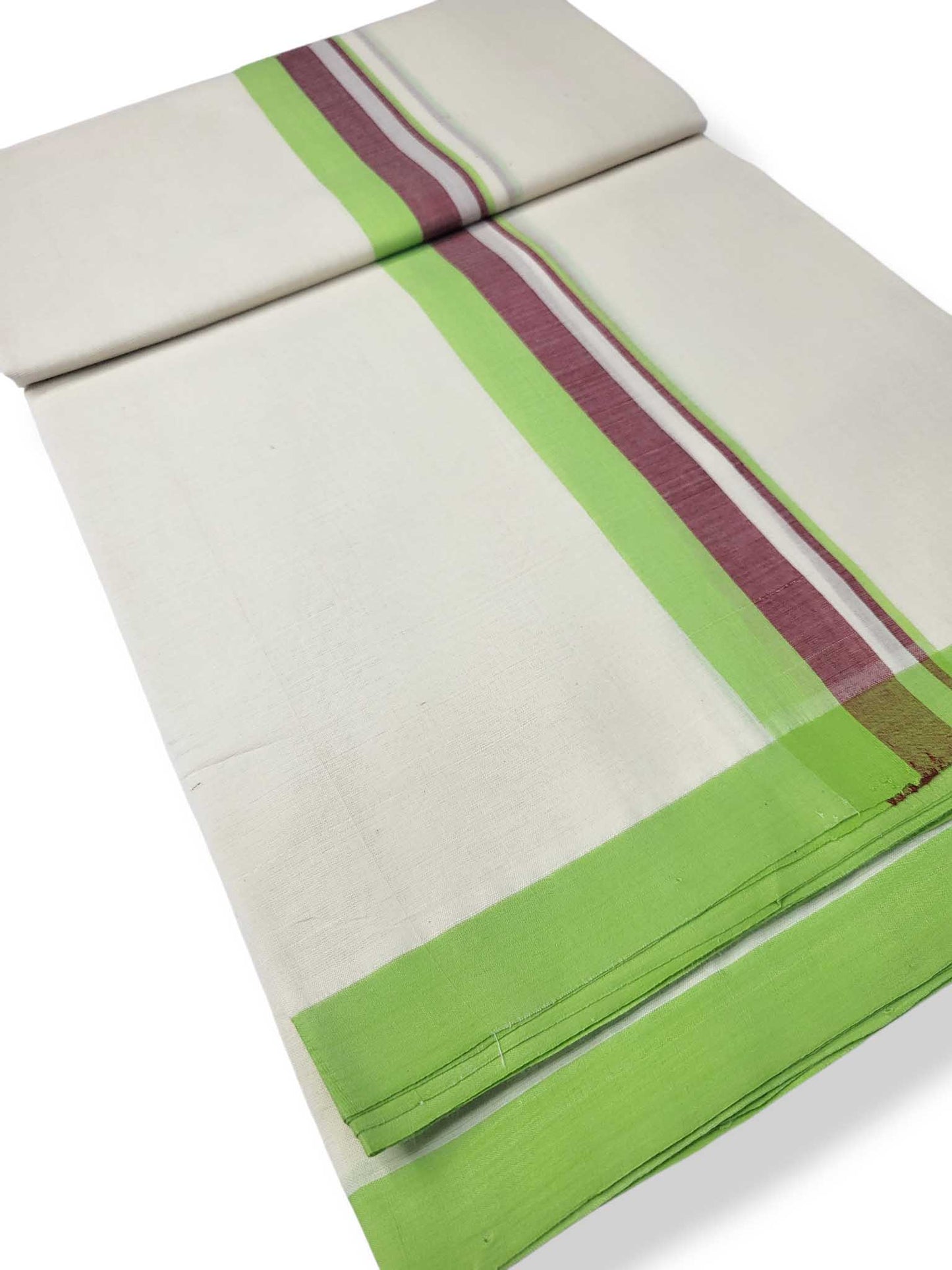 Kerala Balaramapuram Pure Cotton Handloom Mundu/Dhoti