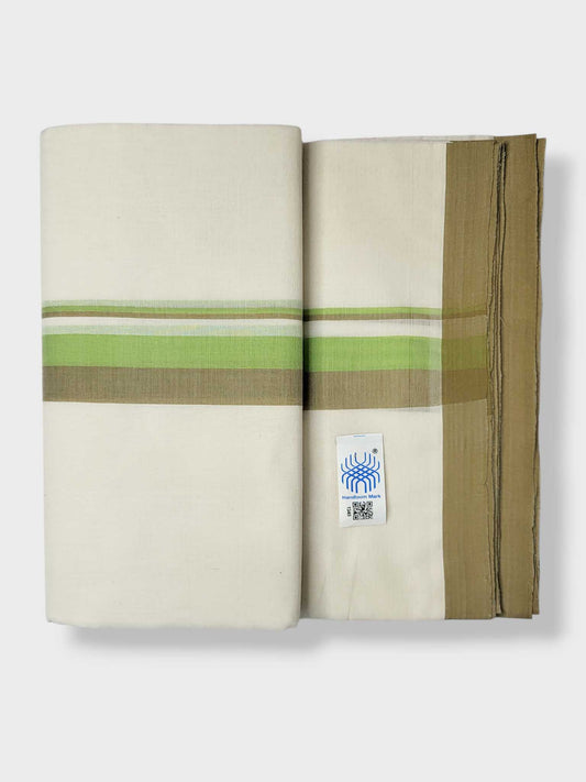 Kerala Balaramapuram Pure Cotton Handloom Mundu/Dhoti