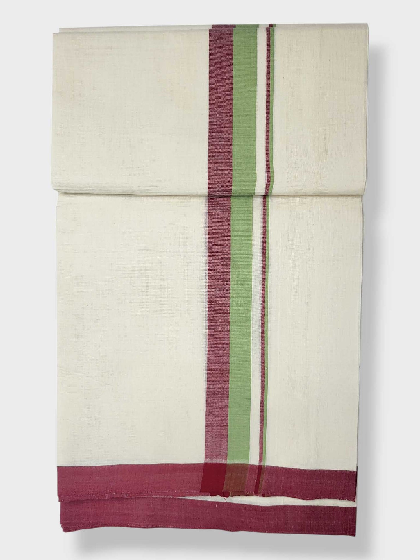 Kerala Balaramapuram Pure Cotton Handloom Mundu/Dhoti