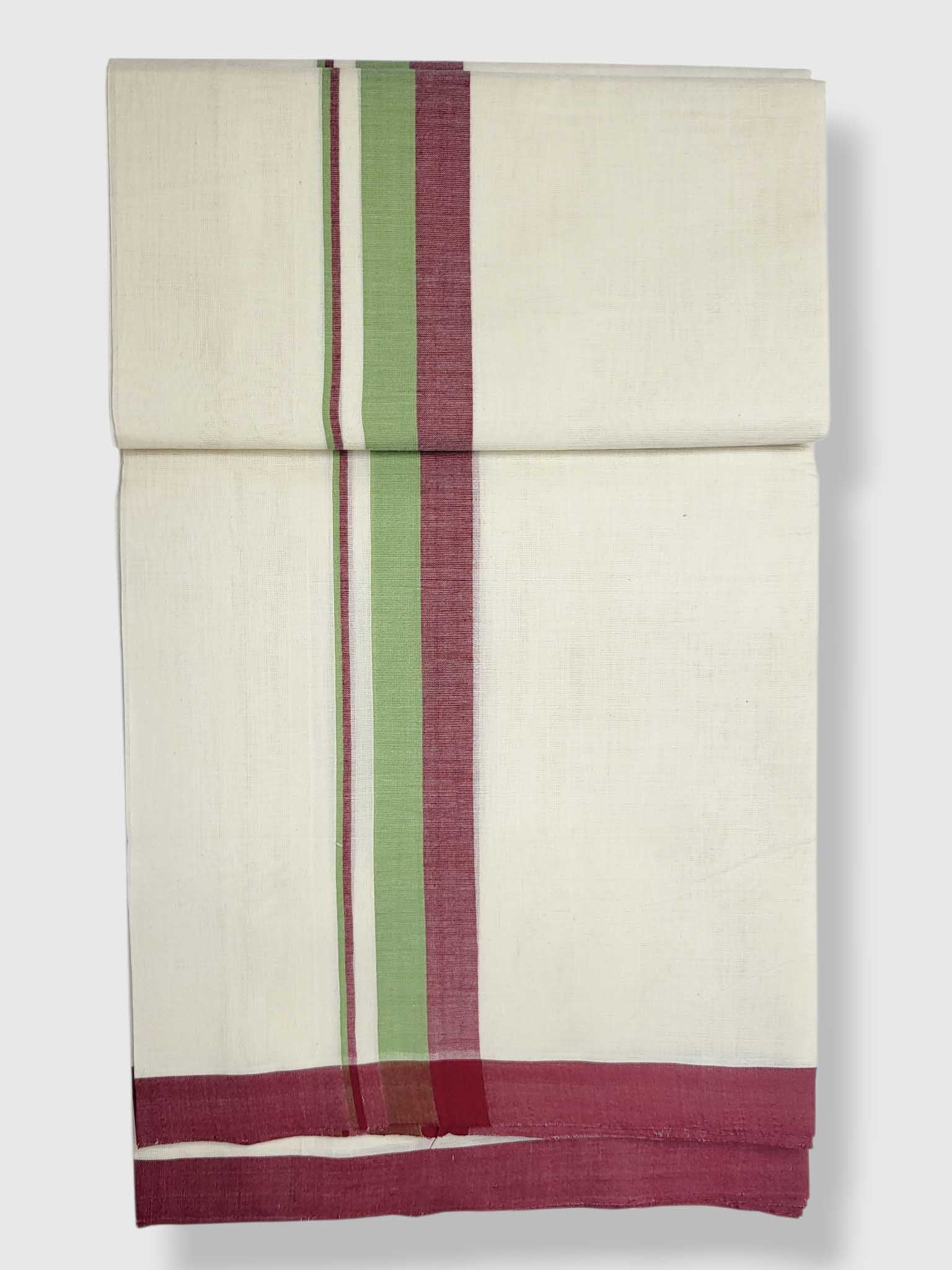 Kerala Balaramapuram Pure Cotton Handloom Mundu/Dhoti