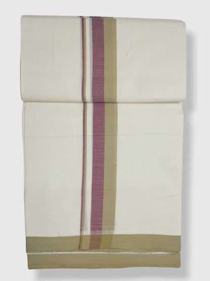 Kerala Balaramapuram Pure Cotton Handloom Mundu/Dhoti
