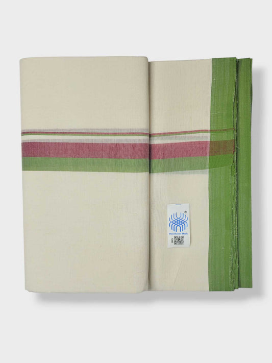 Kerala Balaramapuram Pure Cotton Handloom Mundu/Dhoti