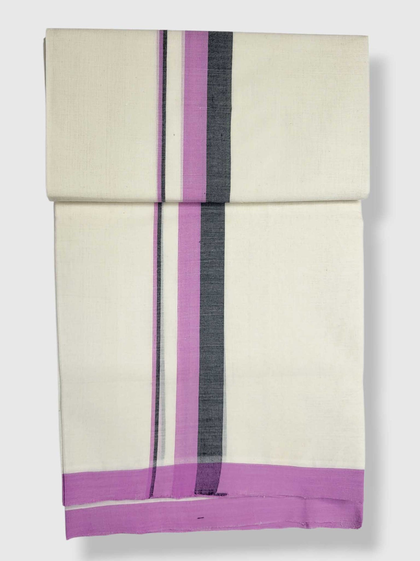 Kerala Balaramapuram Pure Cotton Handloom Mundu/Dhoti