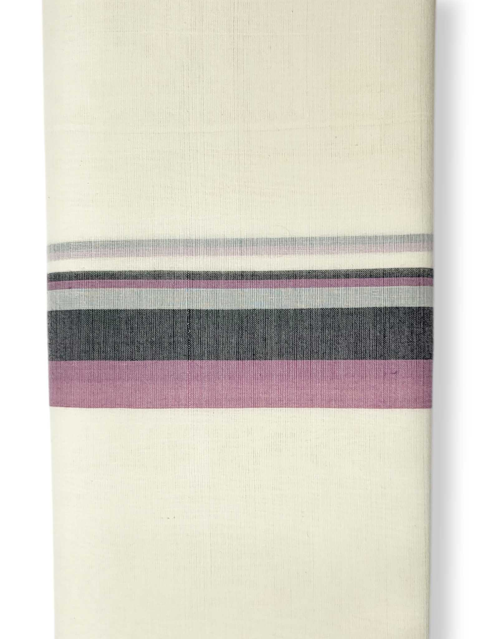 Kerala Balaramapuram Pure Cotton Handloom Mundu/Dhoti