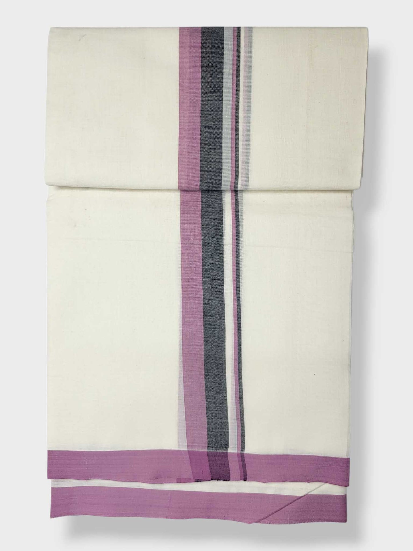 Kerala Balaramapuram Pure Cotton Handloom Mundu/Dhoti