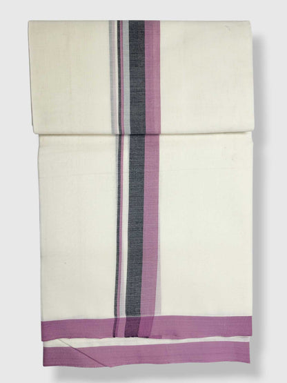 Kerala Balaramapuram Pure Cotton Handloom Mundu/Dhoti