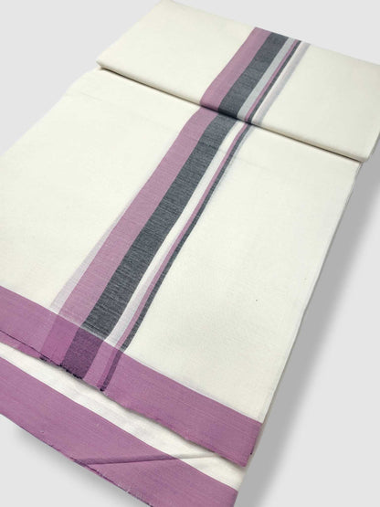 Kerala Balaramapuram Pure Cotton Handloom Mundu/Dhoti