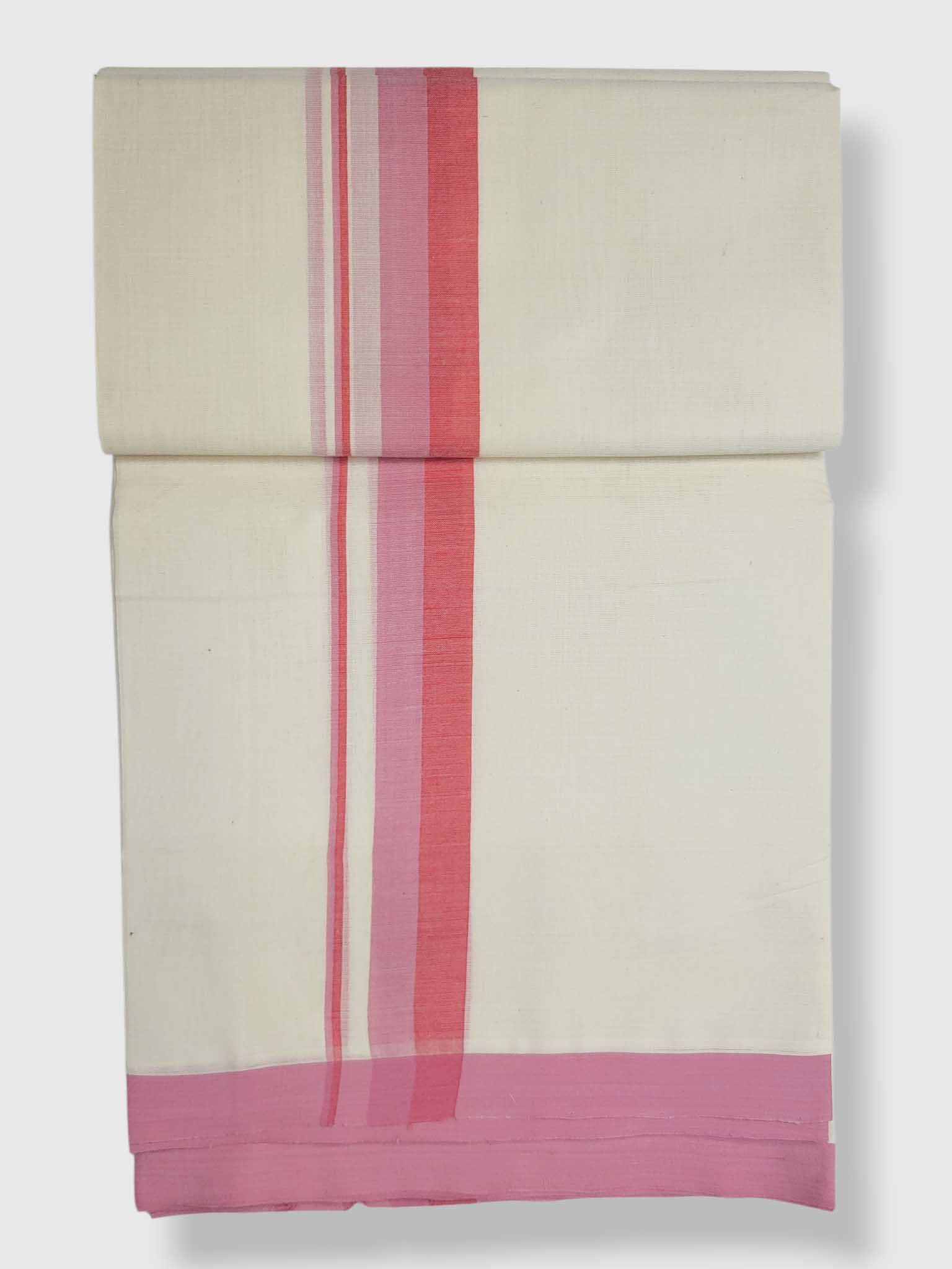 Kerala Balaramapuram Pure Cotton Handloom Mundu/Dhoti