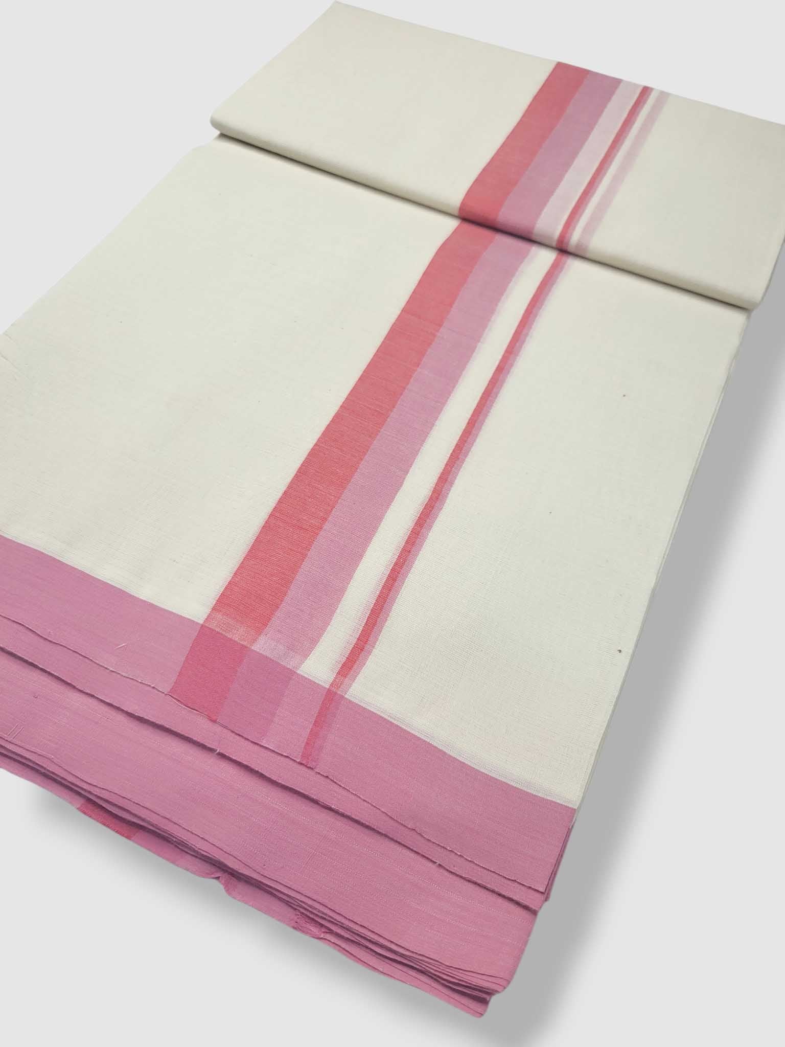 Kerala Balaramapuram Pure Cotton Handloom Mundu/Dhoti