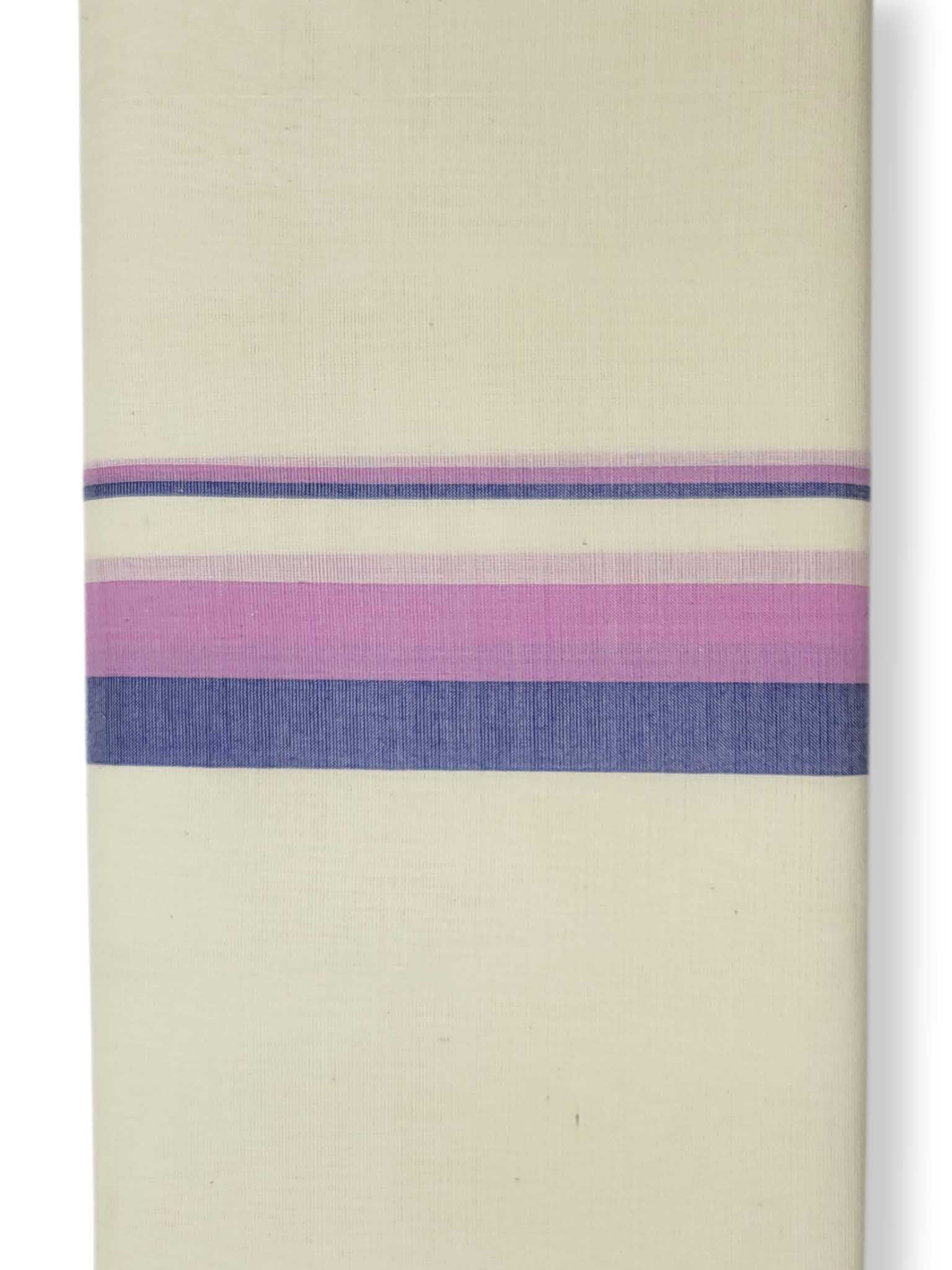 Kerala Balaramapuram Pure Cotton Handloom Mundu/Dhoti