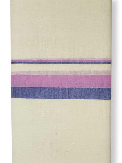 Kerala Balaramapuram Pure Cotton Handloom Mundu/Dhoti