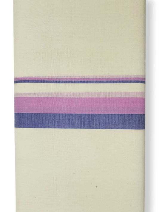 Kerala Balaramapuram Pure Cotton Handloom Mundu/Dhoti