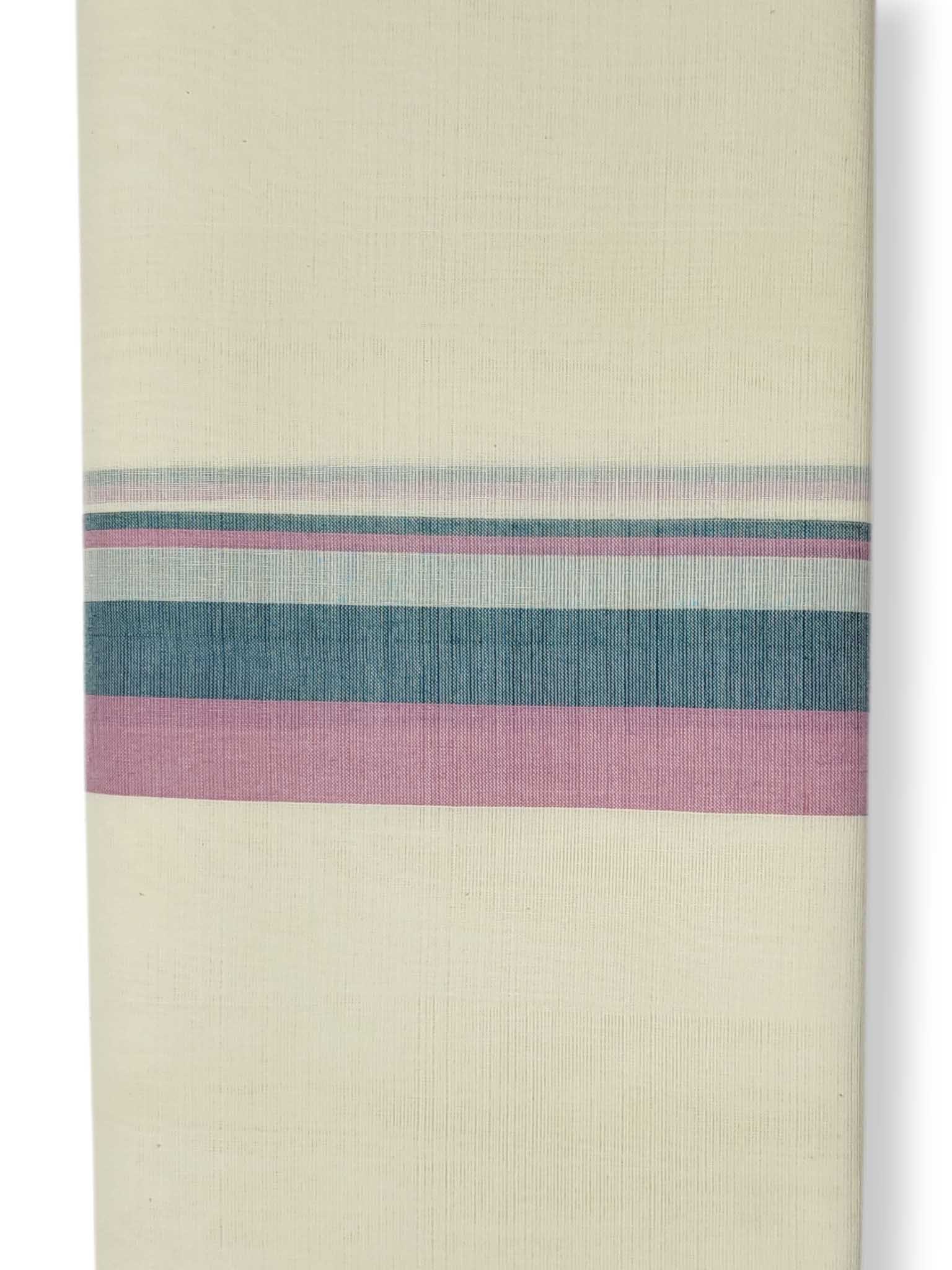 Kerala Balaramapuram Pure Cotton Handloom Mundu/Dhoti