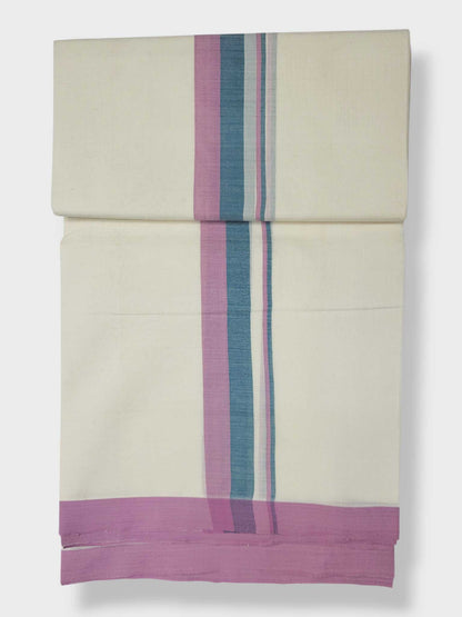 Kerala Balaramapuram Pure Cotton Handloom Mundu/Dhoti
