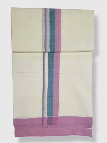 Kerala Balaramapuram Pure Cotton Handloom Mundu/Dhoti