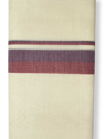 Kerala Balaramapuram Pure Cotton Handloom Mundu/Dhoti