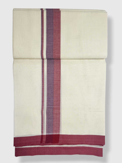 Kerala Balaramapuram Pure Cotton Handloom Mundu/Dhoti