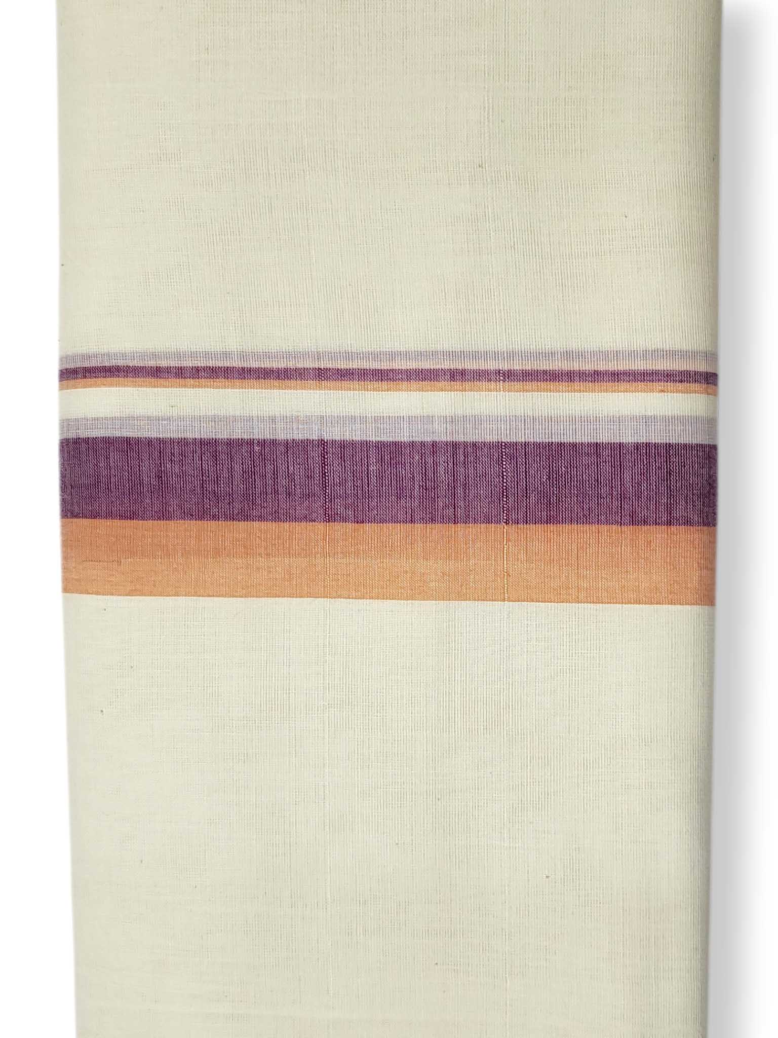 Kerala Balaramapuram Pure Cotton Handloom Mundu/Dhoti