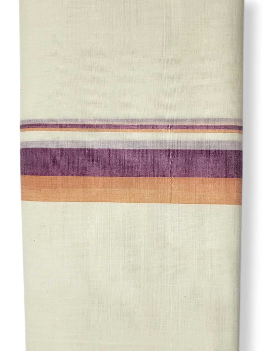 Kerala Balaramapuram Pure Cotton Handloom Mundu/Dhoti
