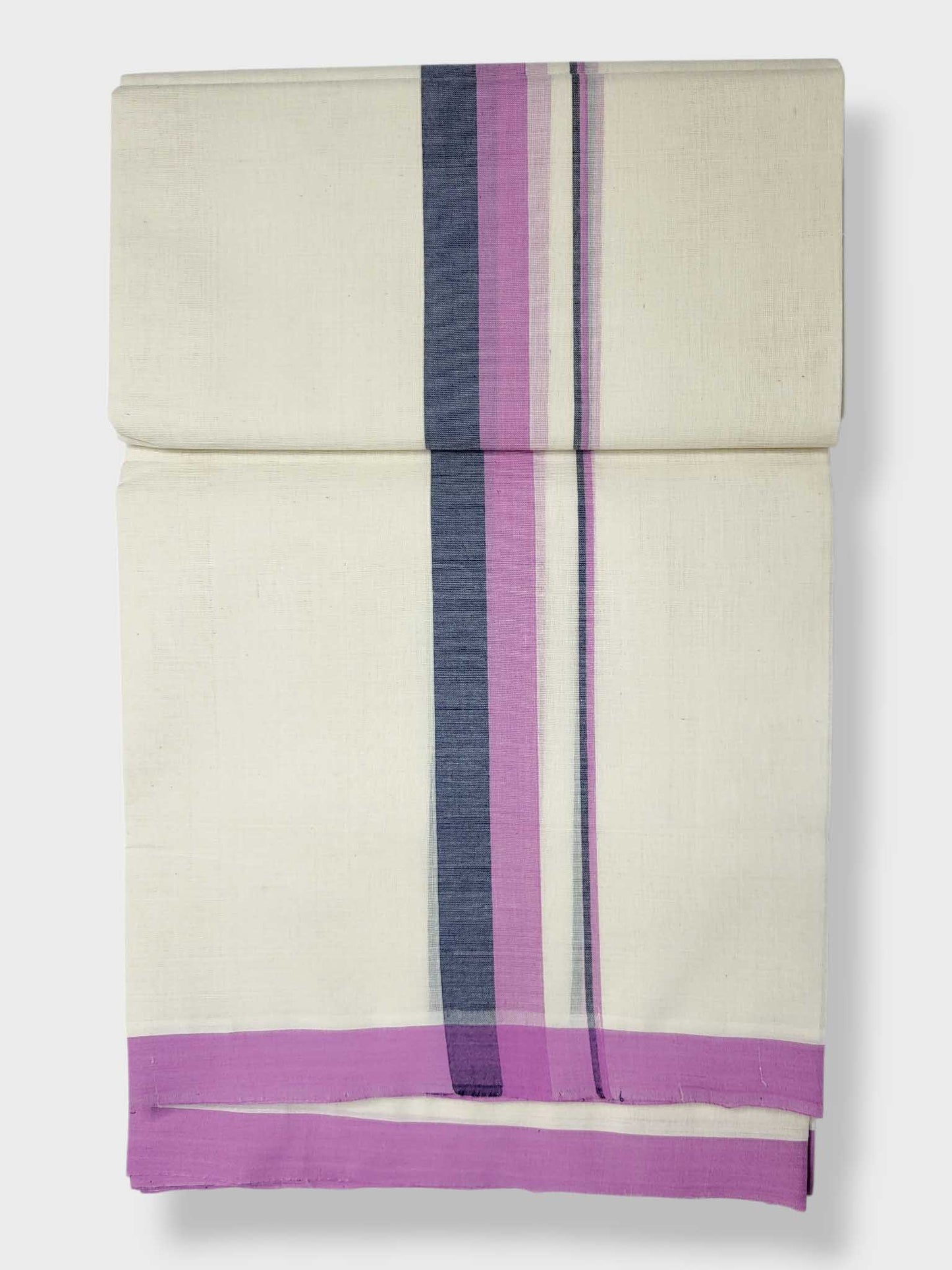 Kerala Balaramapuram Pure Cotton Handloom Mundu/Dhoti