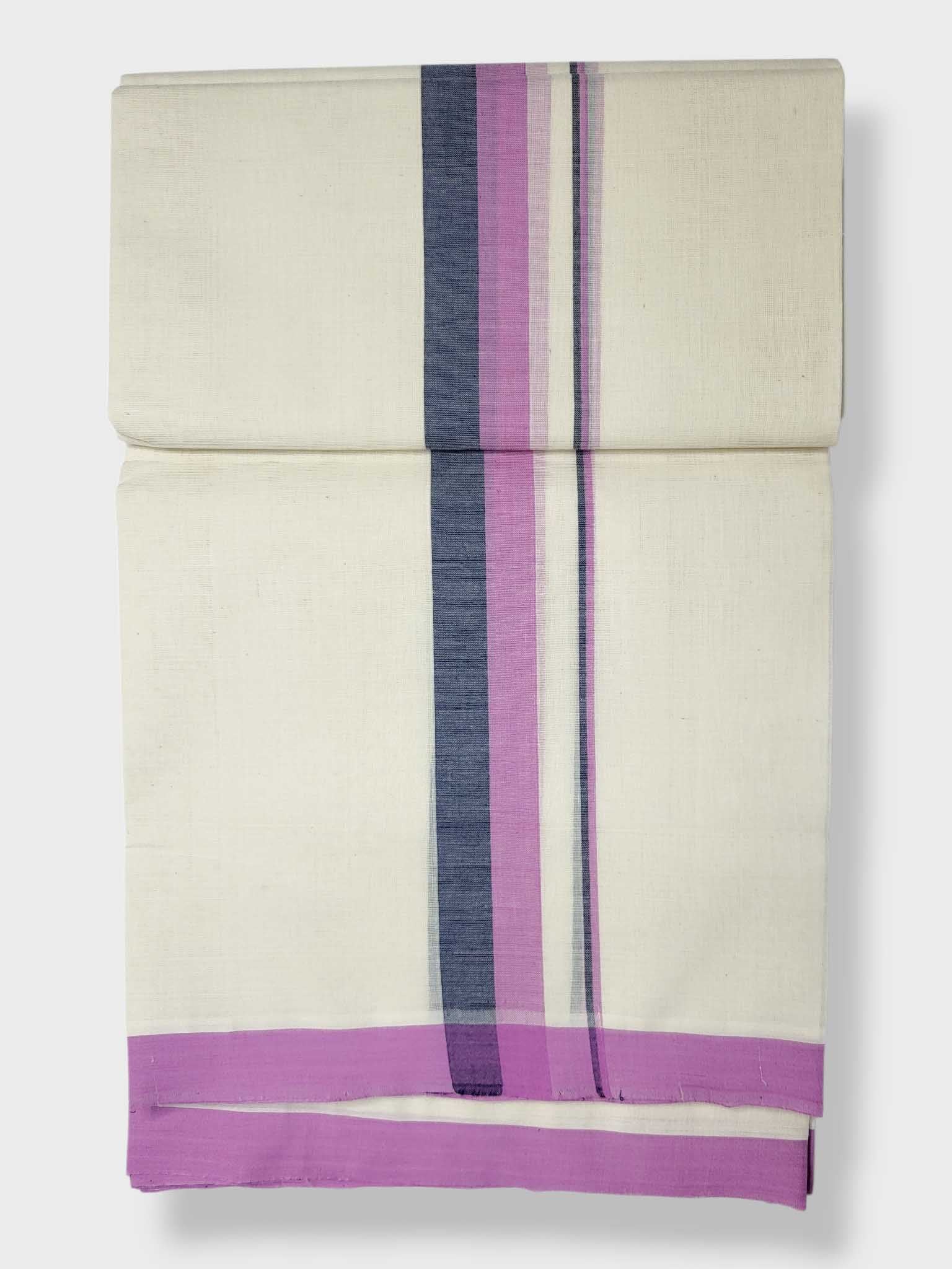 Kerala Balaramapuram Pure Cotton Handloom Mundu/Dhoti