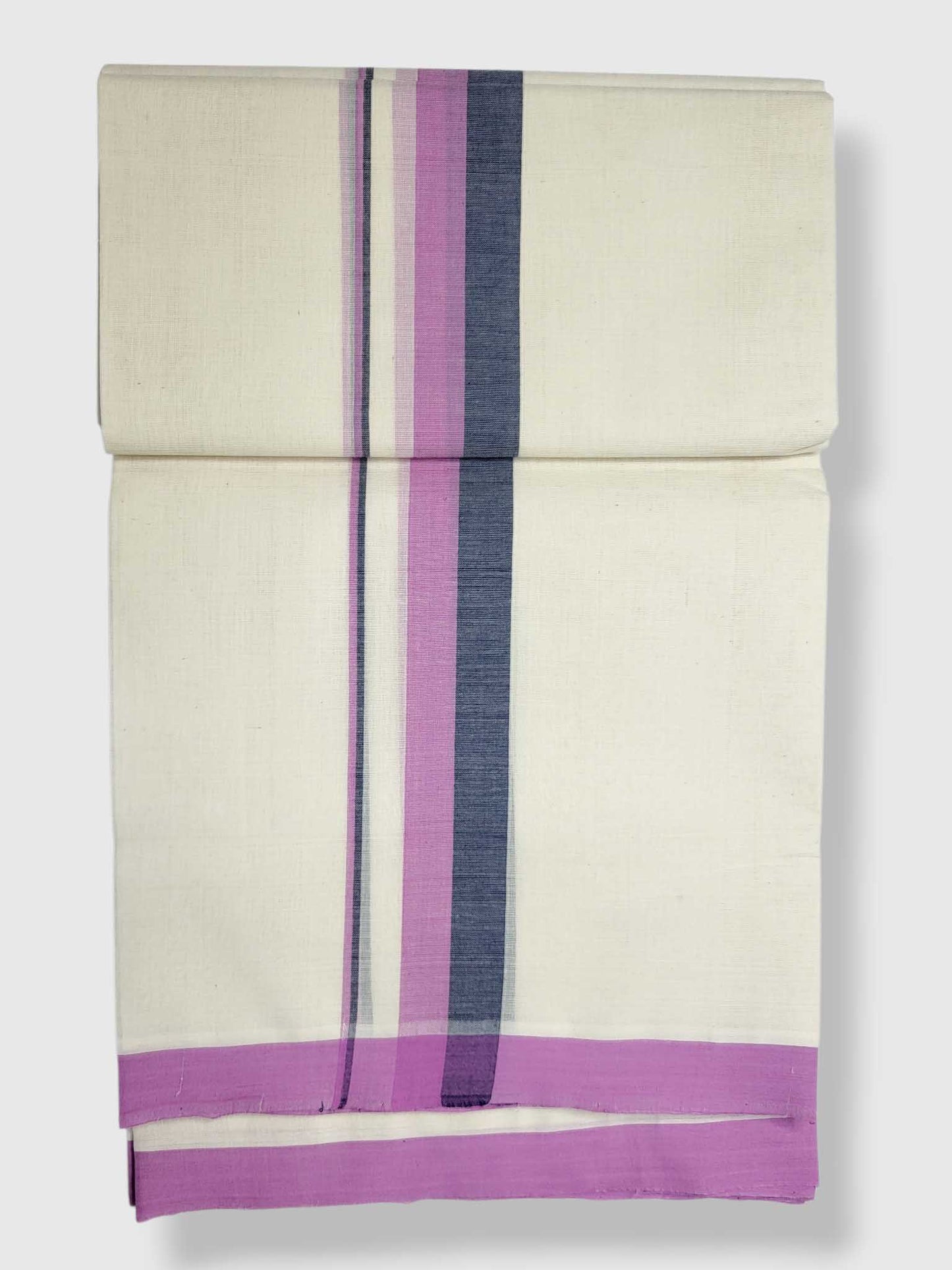Kerala Balaramapuram Pure Cotton Handloom Mundu/Dhoti