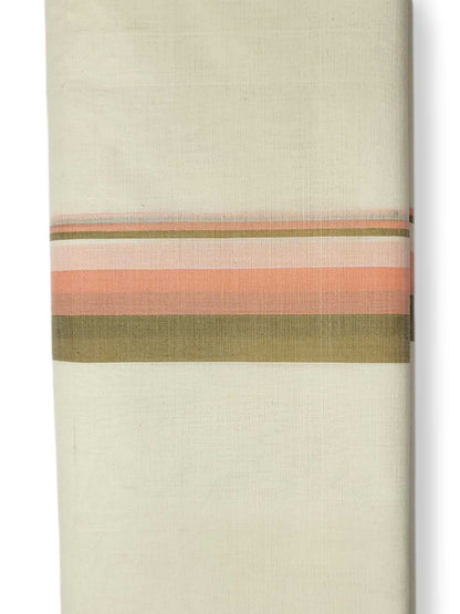 Kerala Balaramapuram Pure Cotton Handloom Mundu/Dhoti